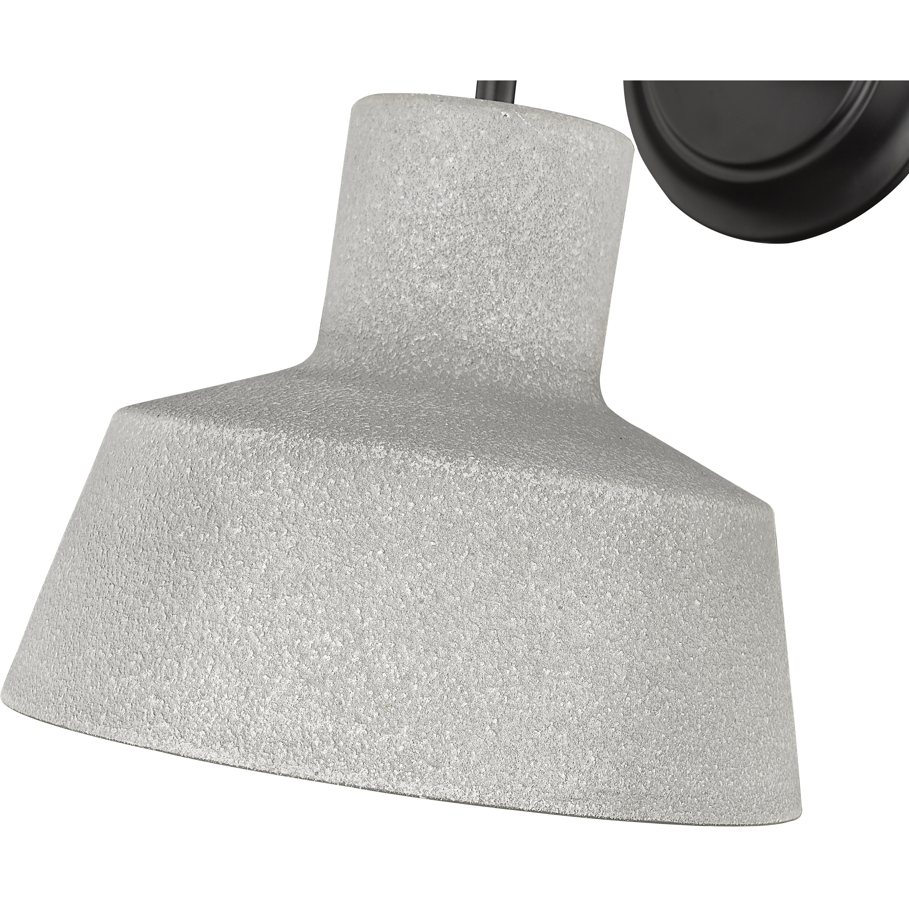 Lloyd 1 Light 11.5 inch Textured Cement Outdoor Wall Sconce